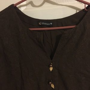 Traditional indian midi dress